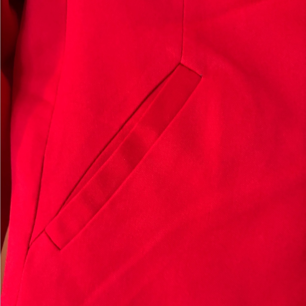 Divided Vibrant Red Blazer - Picture 3 of 5